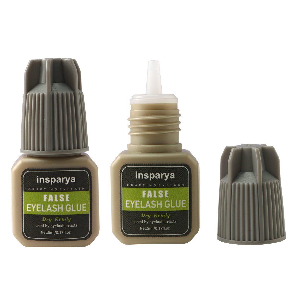 5ml/0.5Oz, store grade false eyelash adhesive, fast drying time, strong bonding strength, low odor eyelash extension adhesive, long-lasting, high-quality formula, waterproof (not for personal use)